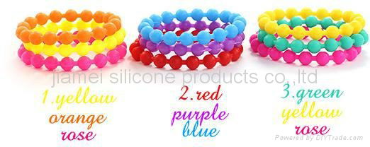 Hot promotional gifts silicone bracelet,silicone wristband 4