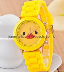 Food grade Silicone watch wrist watches