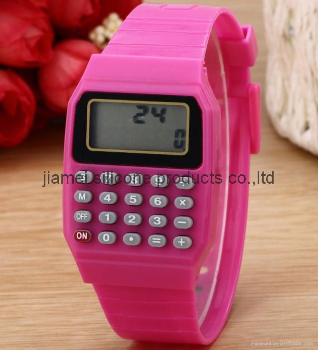 Food grade Silicone watch wrist watches 4