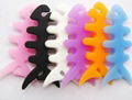 Silicone wrap silicone earphone cable bobbin winder 1