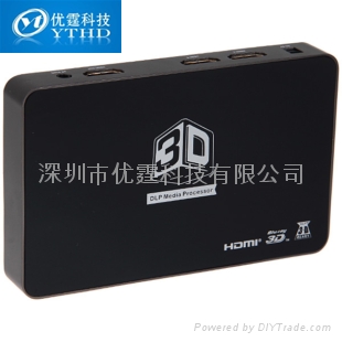 3d converter 3d DLP projector converters 2d to 3d DLP projector video processor  5
