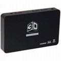 2D to 3D video converter 120Hz 3D HDTV DLP projector converter
