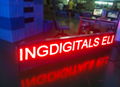 wholesale P10 single red LED text sinage