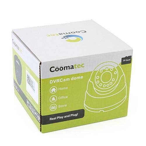 Coomatec DVRCam C802 dome Micro SD Card DVR CCTV camera 3