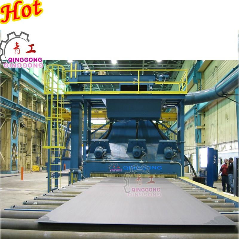 H section shot blasting machine 2