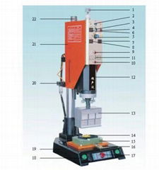 供應山東久隆JL-2600W簡易型超聲波焊接機