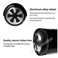 10 Inch Two Wheels Smart Electric Self Balancing Scooter 5
