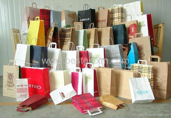 Kraft Paper Bag Shopping Bag paper bag 2