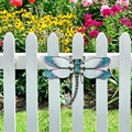 Metal dragonfly wall art 3
