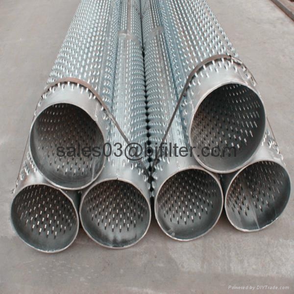 manufacture hot sale strainer pipe bridge slot screen pipe BJF14