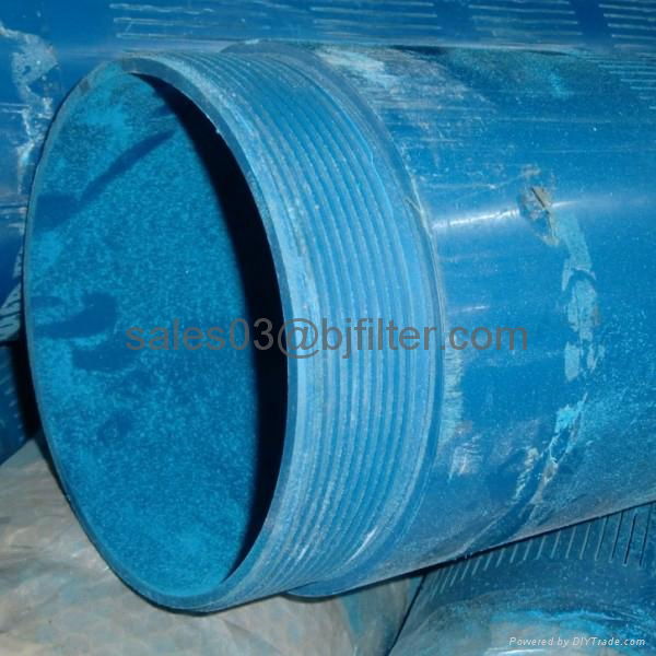 chinese manufacture carbon steel or pvc slotted liner pipe  4