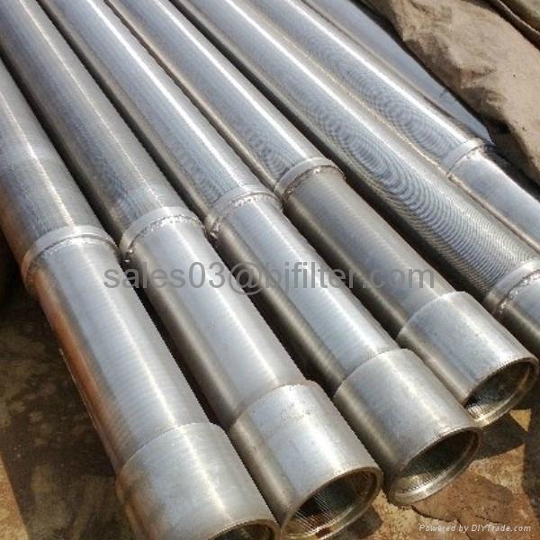 factory SS 316 pipe base water well screen strainer pipe  3