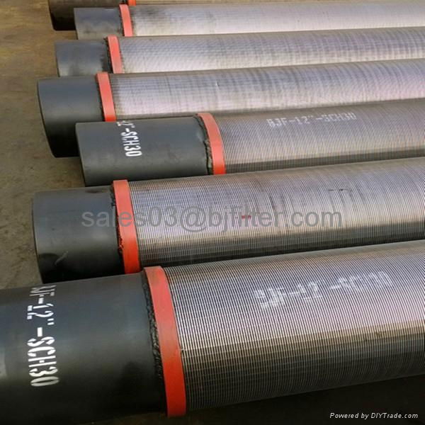 factory SS 316 pipe base water well screen strainer pipe  4