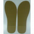 tpr outsole and pvc insole double shoes soles for women's sandals 3