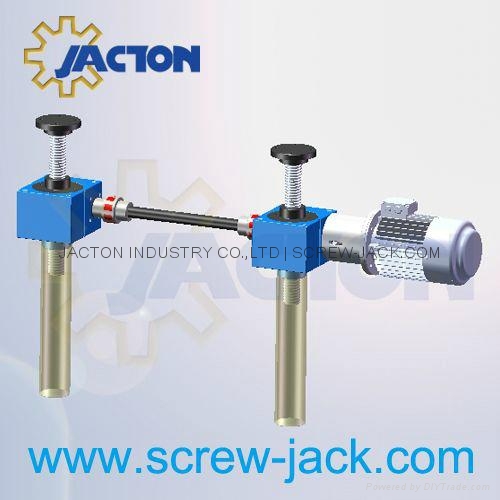 screw jacks four point lift system simultaneously lifting supplier