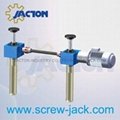 screw jacks four point lift system