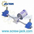 four jacks or six jack system height raised platform supplier 2