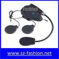 Promotion Motorcycle helmet bluetooth interphone   500m Built in FM Radioio 2