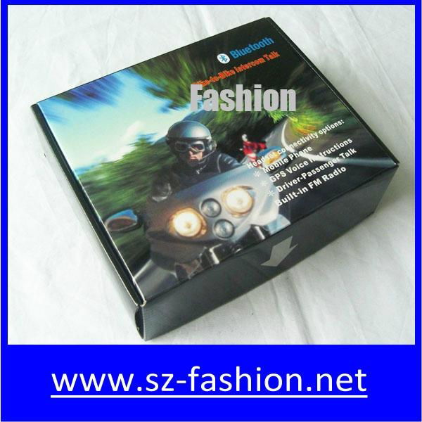 factory price 100m Motorcycle bluetooth helmet interphone with fm radio 3