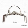 Bag Metal Frame Designer Handbag Hardware For Bag Accessory