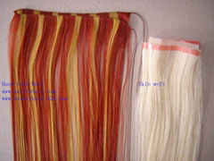 Skin weft,PU-tape weft,Hand-tied weft