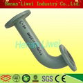 carbon steel rubber lined wear resistant tube 1