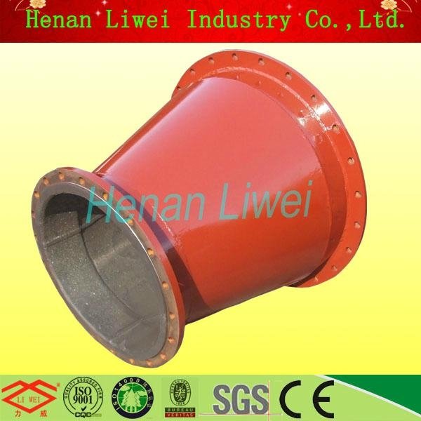 carbon steel rubber lined wear resistant tube 4