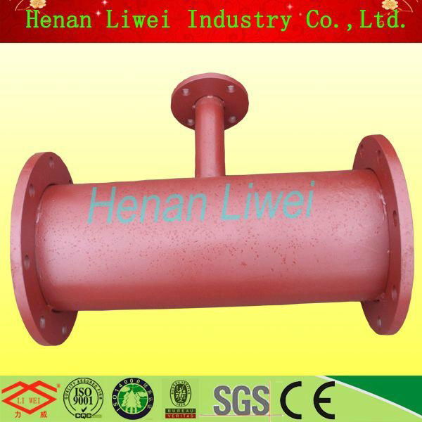 rubber lined tee coupling reducer 2