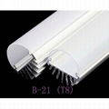 T8 led tube housing external power