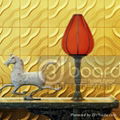 3D wall covering art panels