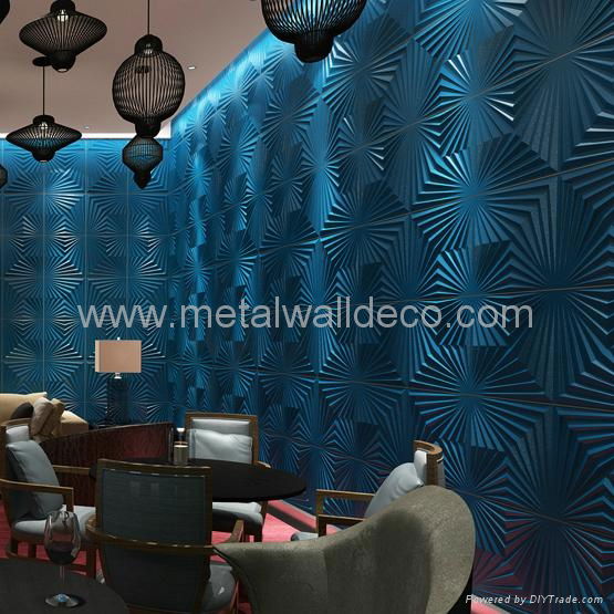 metal wall decor panels for facade 3