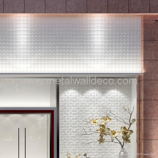 3D wall facade