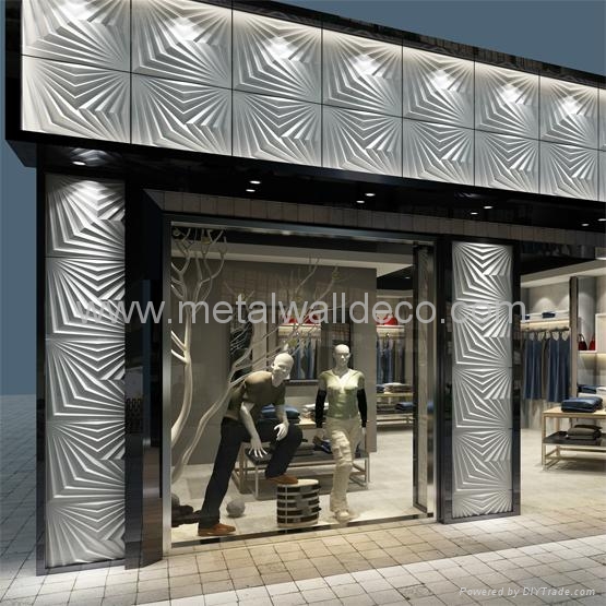 metal panel curtain wall facade 4