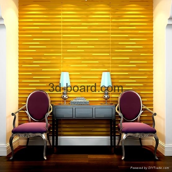 3D wall panels