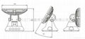 36W大功率全彩DMX512外控超聚光LED投光灯 3