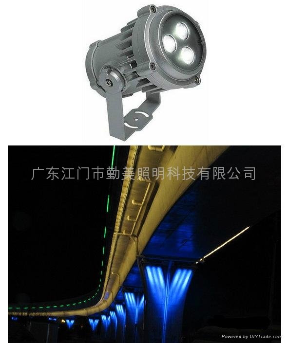 大功率LED5W车铝投射灯 3