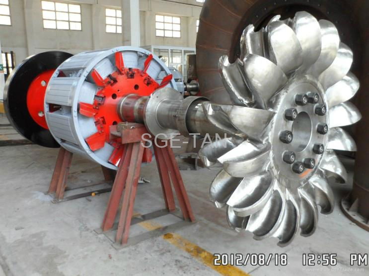 Pelton Turbine Generator Unit (2 nozzle) 3