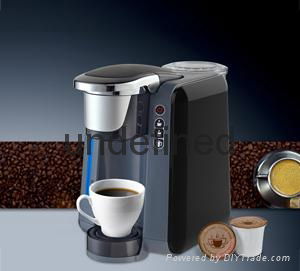 K-cup capsule coffee machine