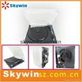 Hot USB 3-speed turntanle player with plastic dust cover 4