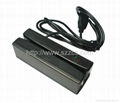 usb RS232 wiegand magnetic card magnetic strip reader 1