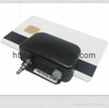 3.5mm audio jack 3DES/DUKPT mobile magnetic credit card reader 2