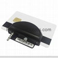 3.5mm audio jack 3DES/DUKPT mobile magnetic credit card reader 1