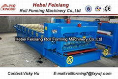 Steel Glazed tile roll forming machine