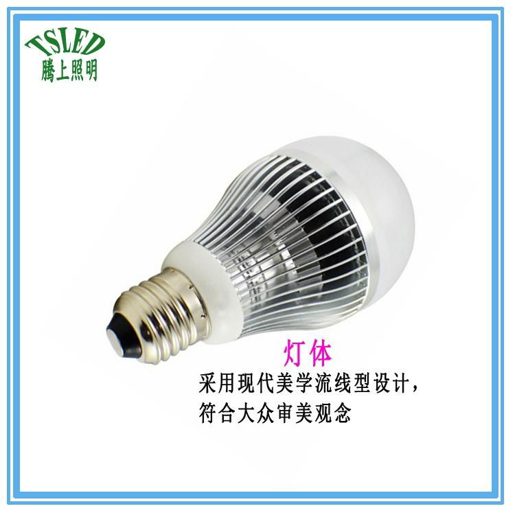 3W 5W 7W 9W 12W Fins LED Bulb