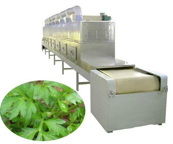 Herbs drying and sterilizing machine-Microwave dryer sterilizer equipment 