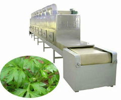 Herbs drying and sterilizing machine-Microwave dryer sterilizer equipment