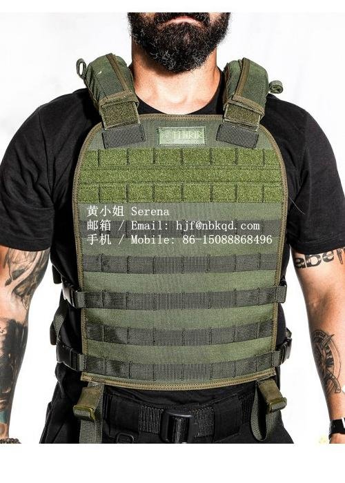 0.6mm Ranger Green CSM Hypalon Fabric for Police Vest