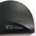 0.5mm黑色阻燃防火玻纖布雙面PVC膠 B1阻燃