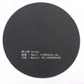 0.5mm Black B1 Flame Retardant PVC Coated Fiberglass Fabric
