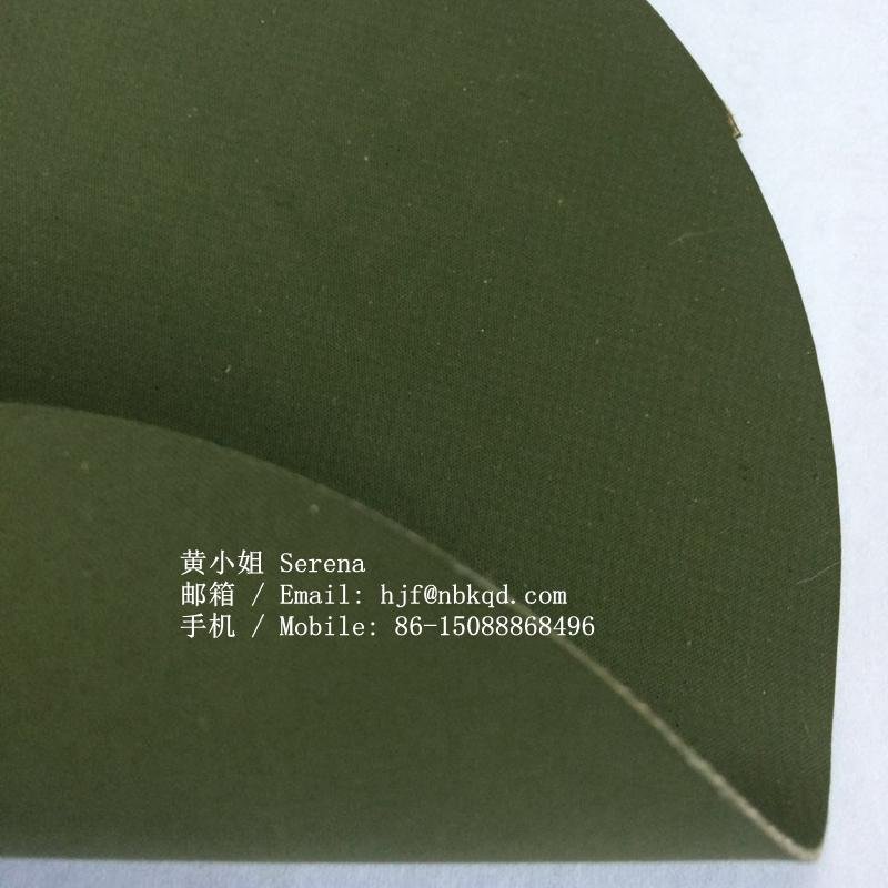0.6mm Ranger Green CSM Hypalon Fabric for Police Vest 3